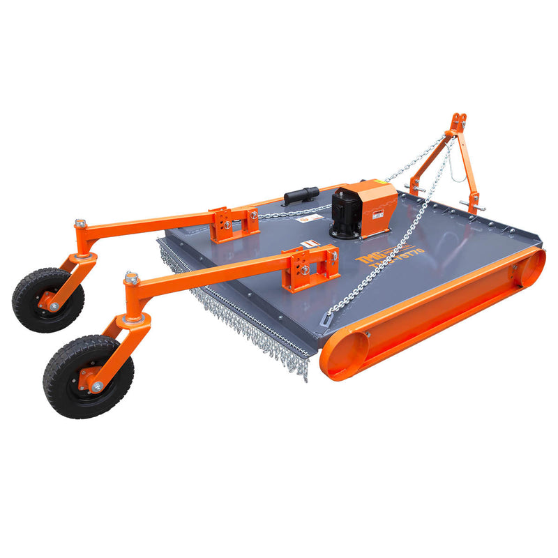 TMG Industrial 70” 3-Point Hitch Slasher Topper Mower, Category 1 & 2, PTO Shaft Included, TMG-TST70