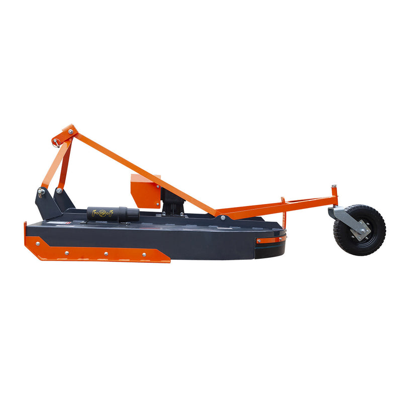 TMG Industrial 60” Rotary Cutter, 3-Point Hitch, 20-60 HP Tractors, 540 RPM, Slip Clutch PTO Shaft Included, TMG-TRC60