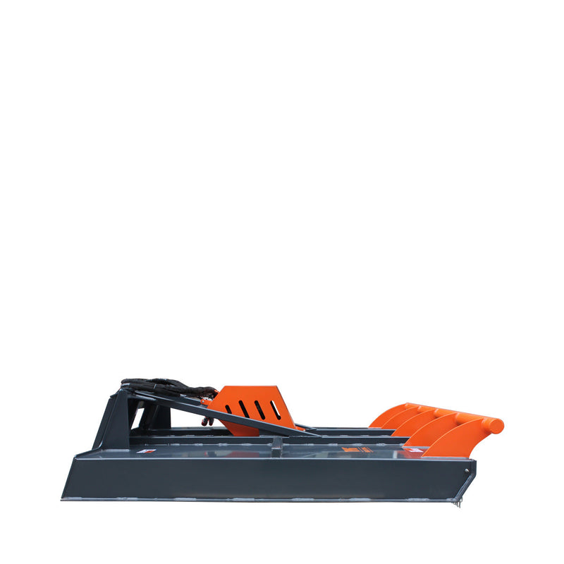 TMG-SBC75 72'' Skid Steer Triple-Blade Brush Cutter, Direct Drive, 4'' Cut Capacity, Front Push Bar, 16-21 GPM